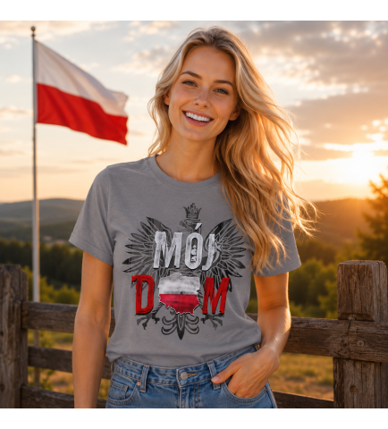 KOSZULKA DAMSKA MÓJ DOM
